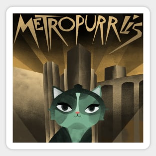 Metropurrlis Sticker